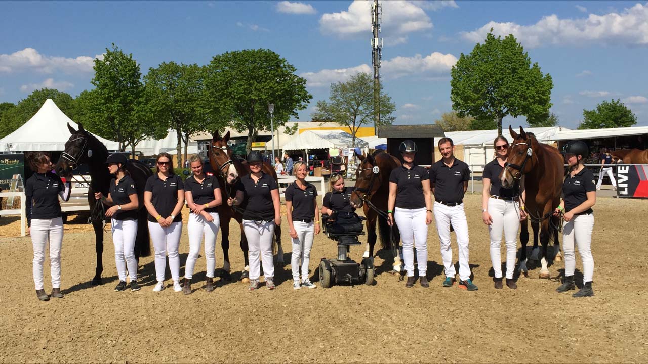 De danske paradressurryttere viste PL-form i Mannheim