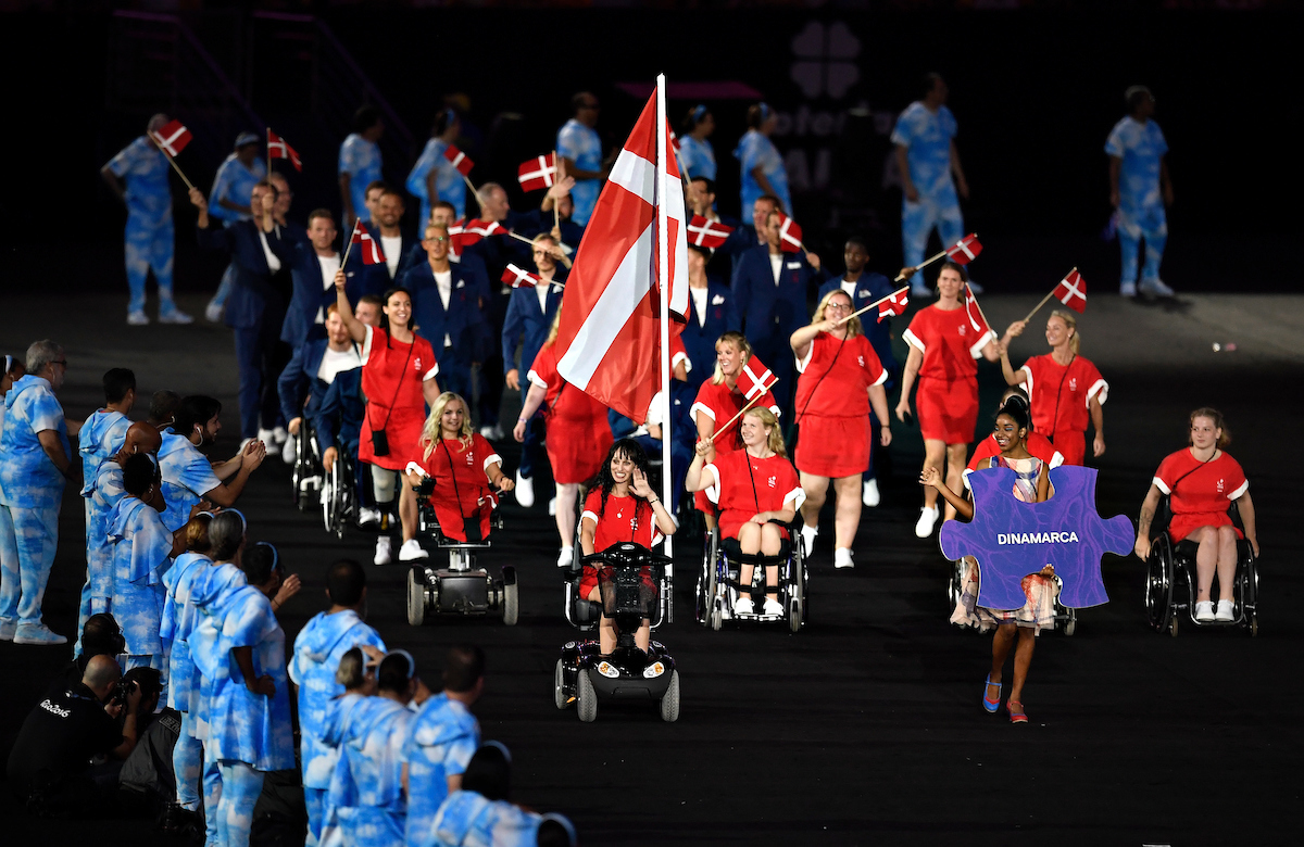 De Paralympiske Lege åbnede med sambarytmer
