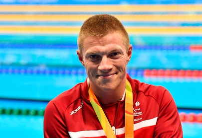 Bronze til svømmer Jonas Larsen