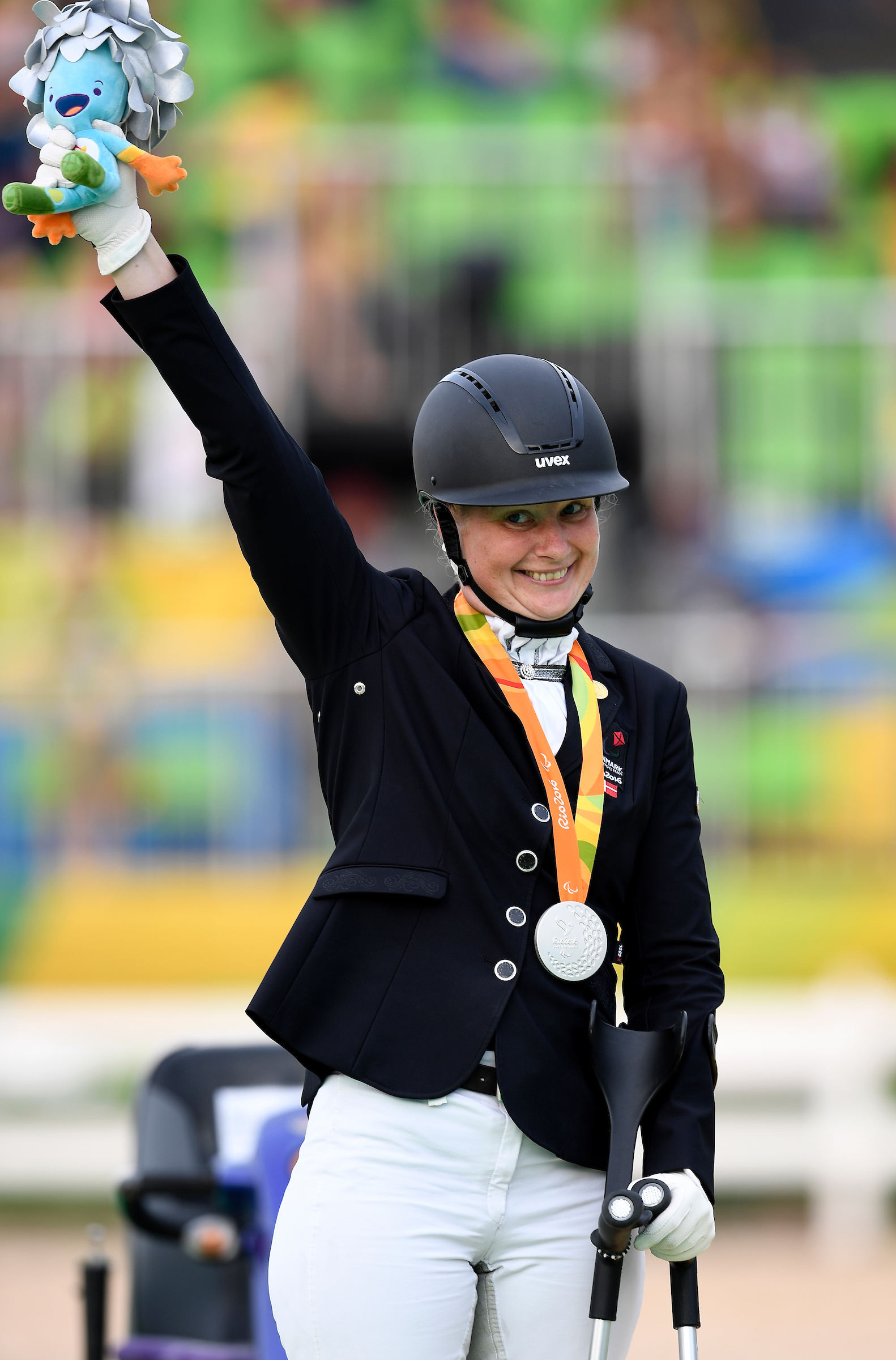 PL-sølv til paradressur-rytter Susanne Sunesen